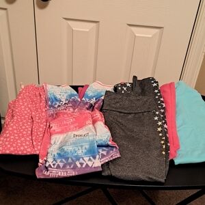 6 pair Girls' 7/8 Bottom bundle